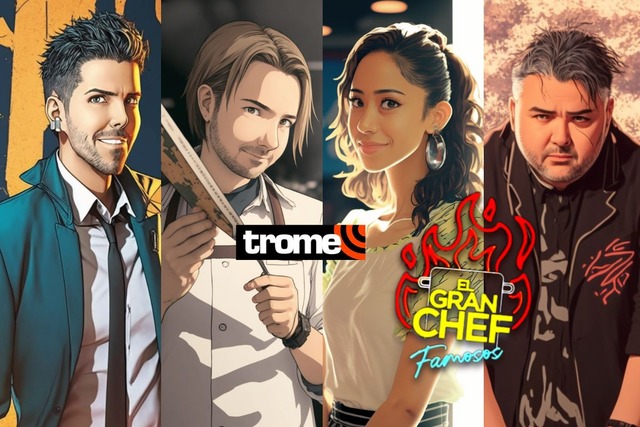 El Gran Chef Famosos en anime (Foto: Trome)