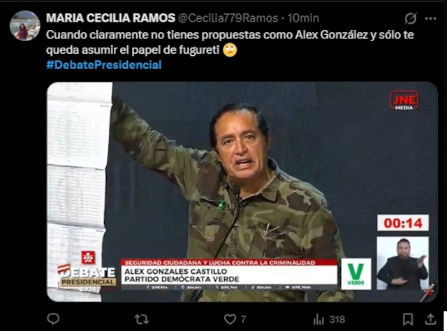 No te pierdas los mejores memes del debate presidencial. (Twitter, 'X')