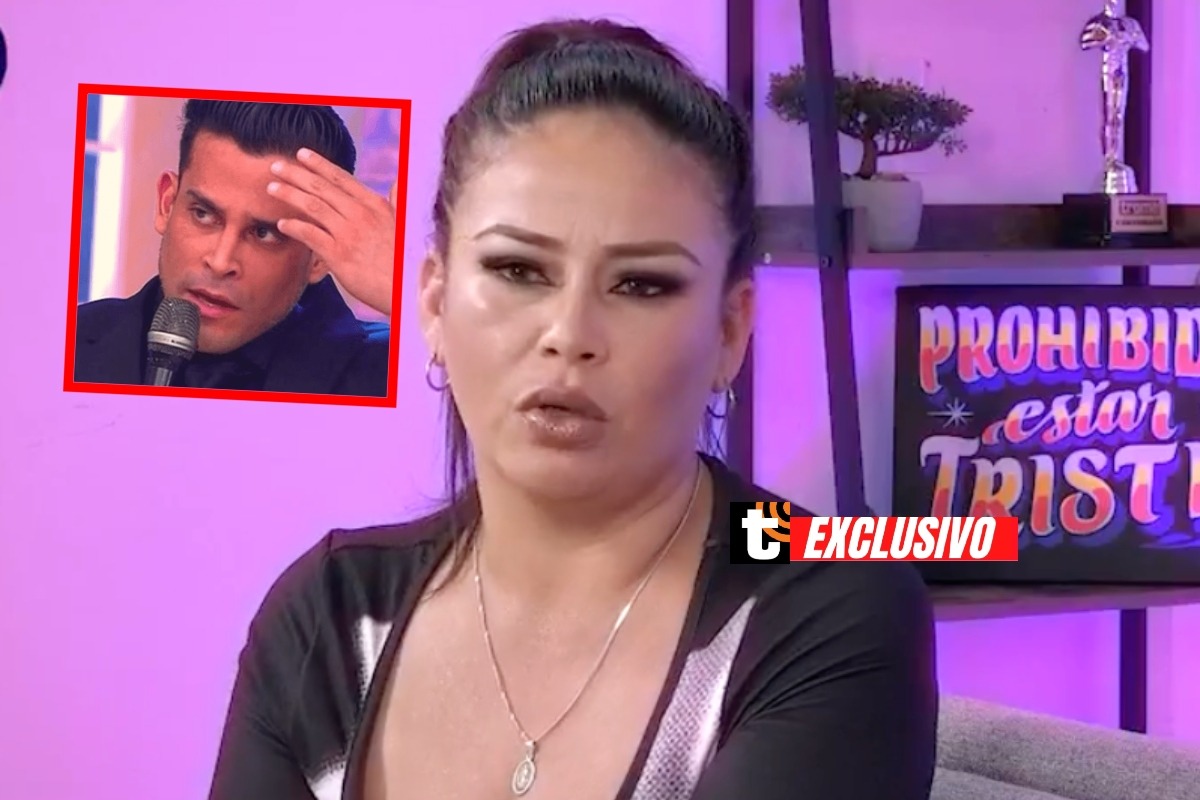 Milagros cuenta que Christian la besaba de verdad