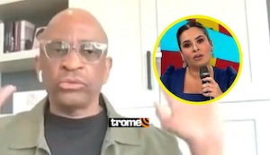 Sergio George se altera y responde fuerte a Ethel Pozo por pedir que rescinda contrato de Farik Grippa | VIDEO