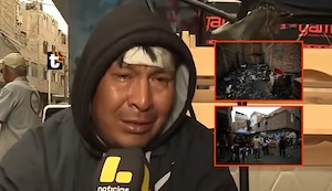 Padre devastado tras perder a su esposa y a sus tres hijos en incendio en La Victoria: “No puede salvar a nadie”