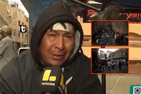 Padre devastado tras perder a su esposa y a sus tres hijos en incendio en La Victoria: “No puede salvar a...