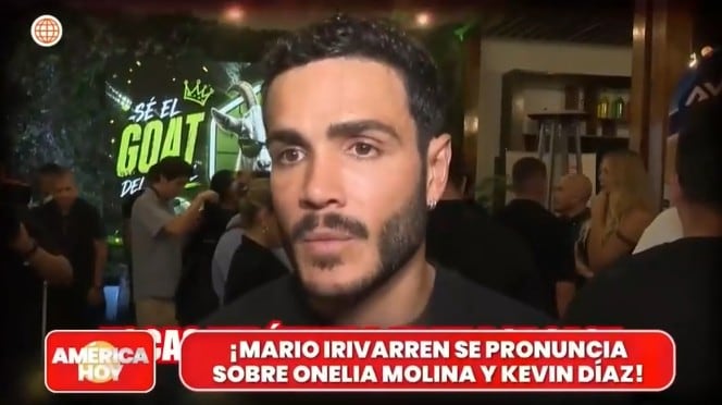 Mario Irivarren habla de los rumores de romance entre Onelia y Kevin.