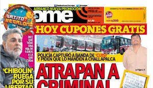 ATRAPAN A CRIMINAL QUE BALEA BUSES