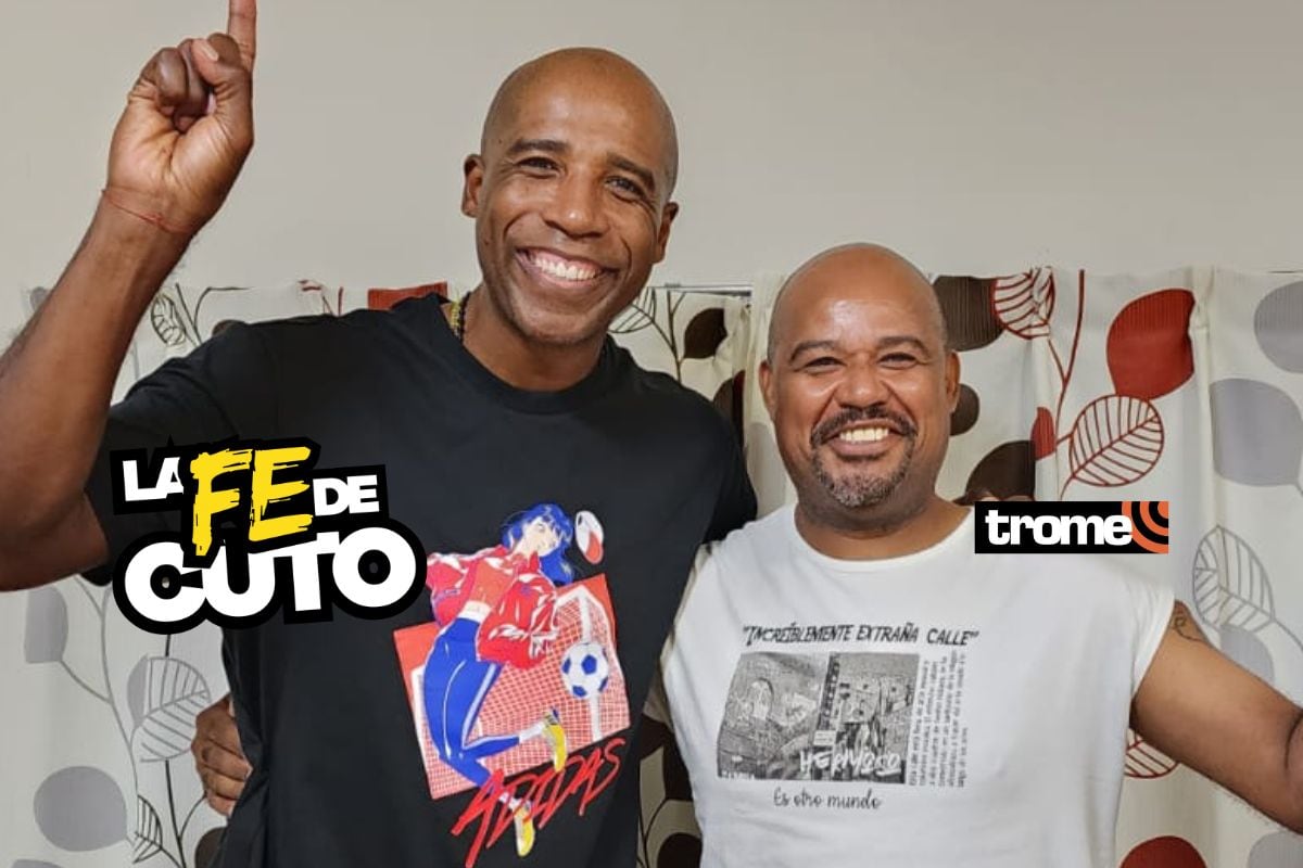 ‘Cuto’ Guadalupe se reencontró con el exfutbolista Rafael Gallardo