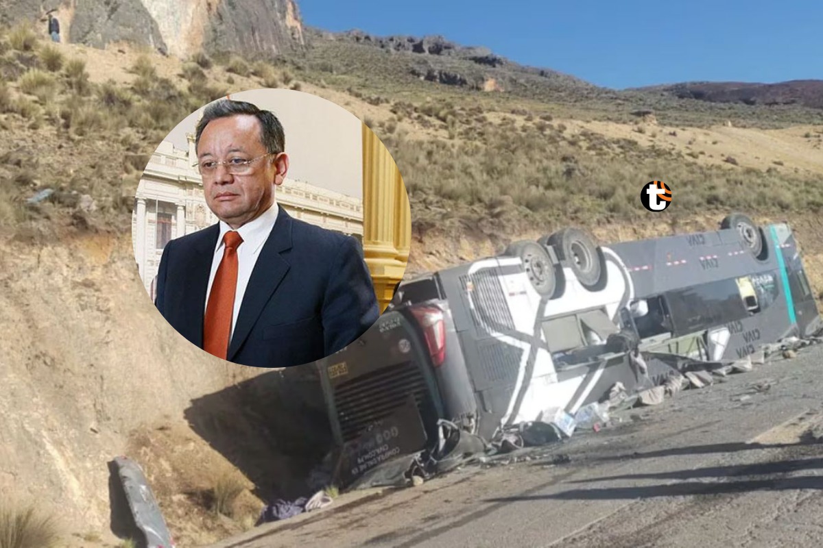 Excongresista Edgar Alarcón Tejada se encontraba entre los pasajeros del bus Civa que se desbarrancó luego de que chofer se quedara dormido.