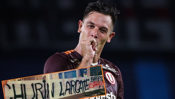 TROME | Hinchas protestan contra Diego Churín y Manuel Barreto