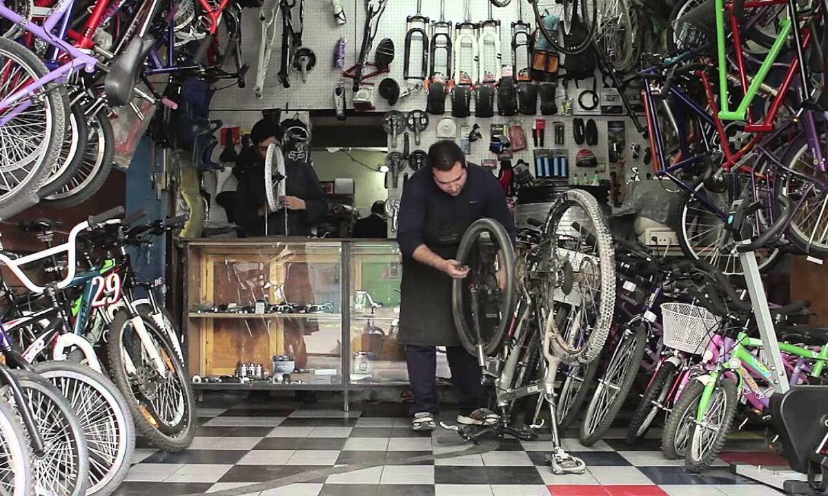 La aglomeración de bicicletas atrajo a las ratas. (Foto: Canal Acequia/YouTube)