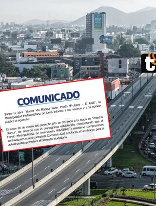 Municipalidad de Lima paraliza trabajos en avenida Javier Prado tras reclamo por gran congestión vehicular