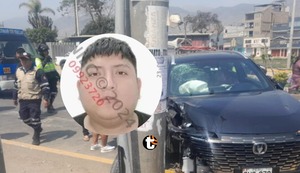 ¡TRAGEDIA EN CARABAYLLO!: Acribillan a un hombre en su auto, pierde el control y mata a anciano de 90 años | VIDEO