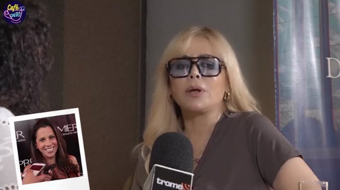 Gisela Valcárcel desmiente que tenga problemas con Vanessa Terkes.