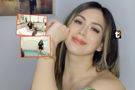 Fátima Segovia presume lujosa casa de 4 pisos gracias al Onlyfans: Tiene piscina y sala de cine