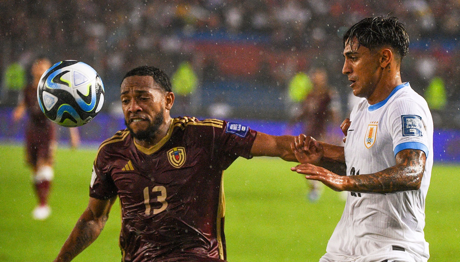 Venezuela empató sin goles ante Uruguay, por la jornada 8 de las Eliminatorias Sudamericanas jugado en la ciudad de Maturín. (Foto: AFP)