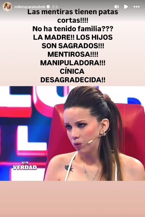 La colombiana tuvo fuertes dardos contra su hermana Greissy Ortega. (Foto: Instagram)