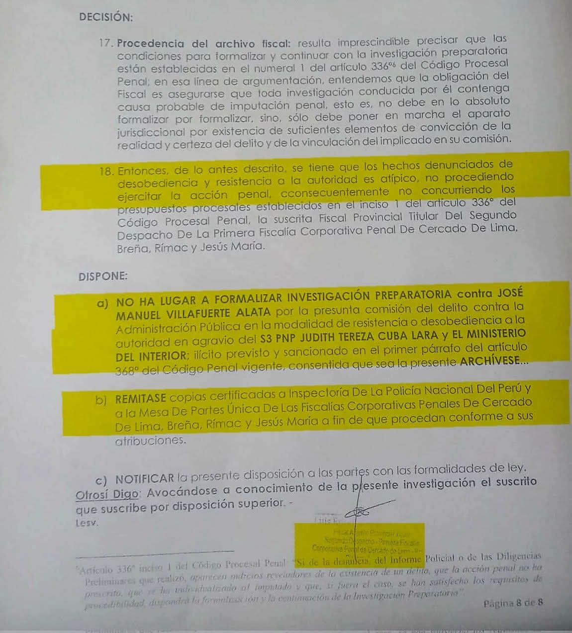 Archivan denuncia contra conductor José Villafuerte. (Foto: Difusión)