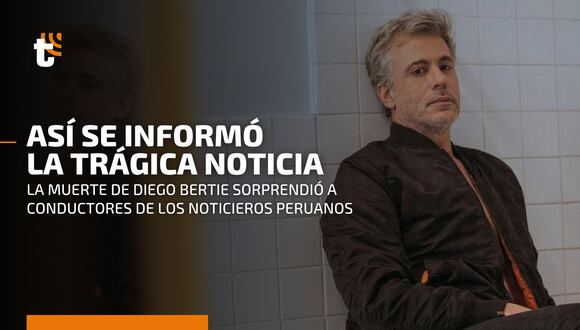 Diego Bertie: así se confirmó la muerte del actor en los noticieros matutinos