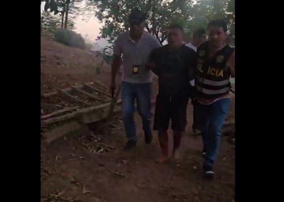 'Turrón' fue detenido en flagrancia.