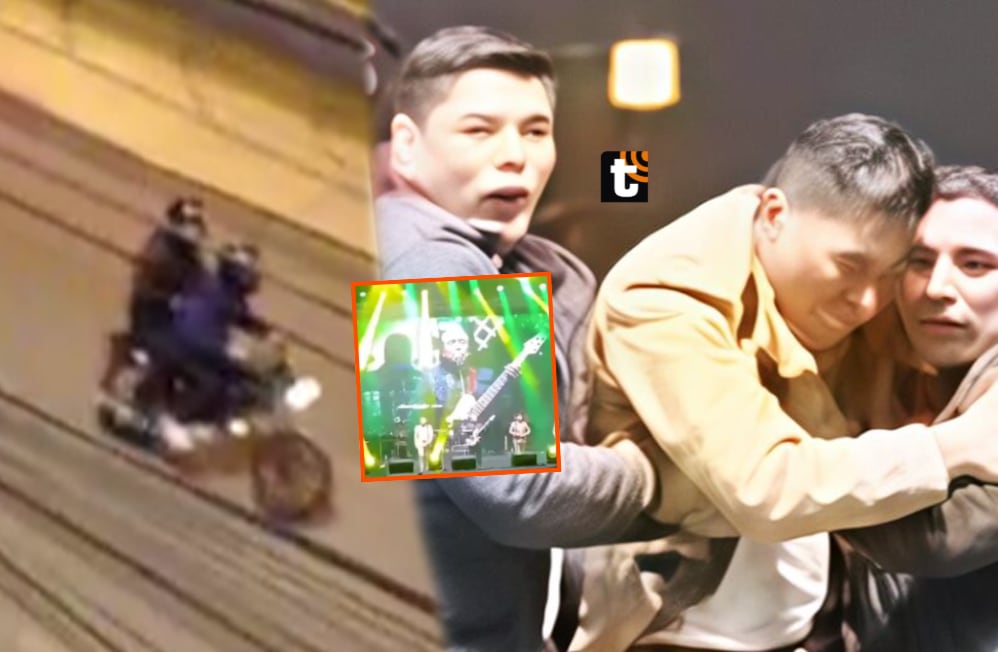 Difunden imágenes de presuntos atacantes a Agua Marina en concierto.