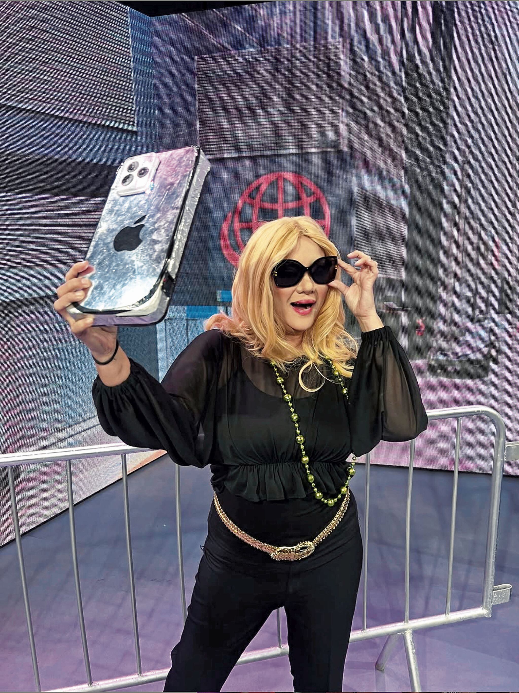 Mariella Zanetti parodia a Gisela Valcárcel