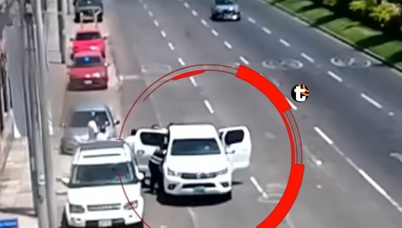 TROME | Presuntos policías robaron oro ilegal en un sauna de la avenida La Marina, en San Miguel. Video: Panorama