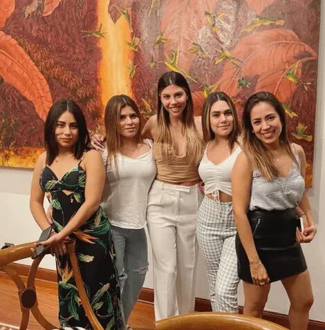 Paolo Guerrero y Alondra García pasan juntos la Navidad. Foto: Instagram