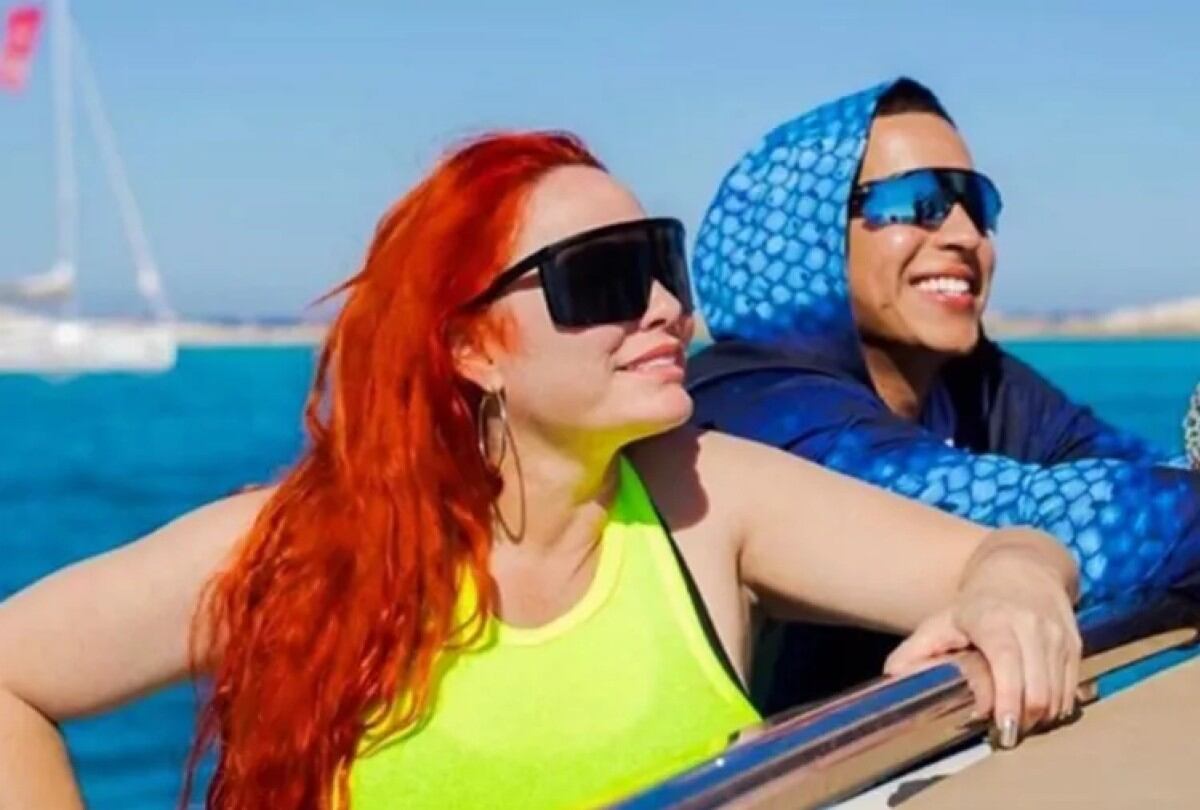 Daddy Yankee y Mireddys González (Foto: IG Mireddys González)