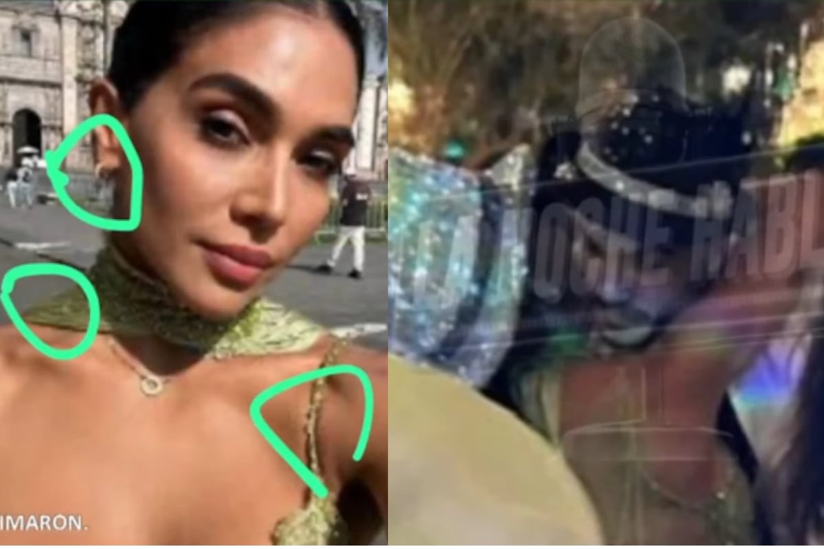 La Noche Habla reveló imagen de Vania Bludau y Mario Irivarren juntos en la boda de Alejandra Baigorria. (Captura Panamericana)