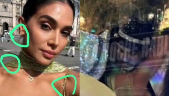 TROME | Imagen de Vania Bludau y Mario Irivarren en boda de Ale Baigorria (La Noche Habla)