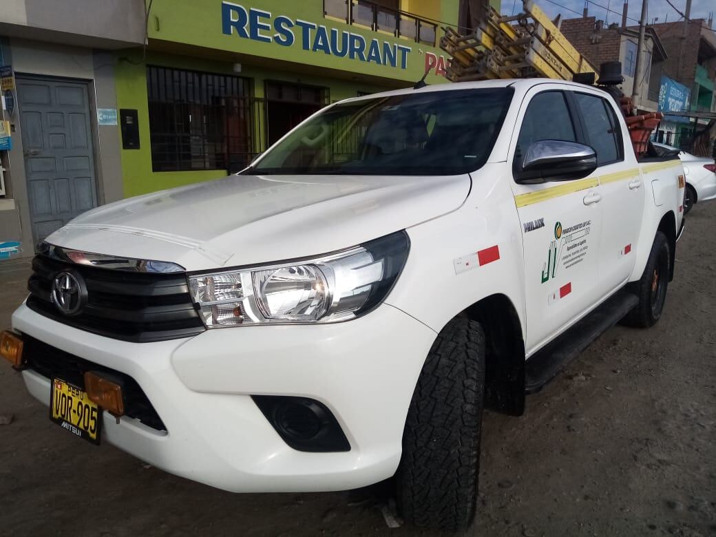 Esta es la camioneta que fue robada