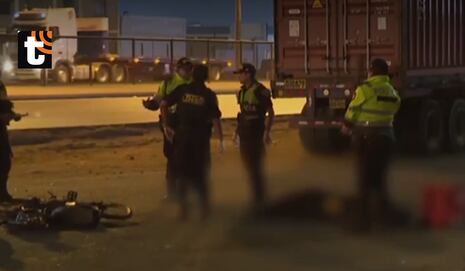 ¡Tragedia en el Callao! Repartidor muere tras ser arrollado por tráiler en plena avenida Néstor Gambetta