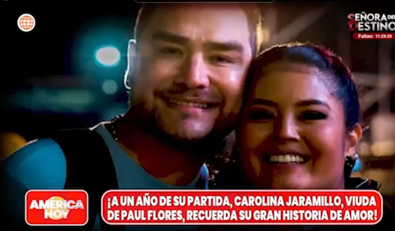 Carolina Jaramillo recuerda cómo inició su romance con Paul Flores.
