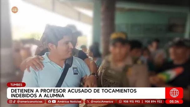 El profesor de cómputo fue acusado de enviar mensajes con connotación sexual a una alumna de 14 años
