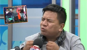 ‘El galletazo’ de Chevaristo a Silvio Valencia en acalorado debate EN VIVO | VIDEO