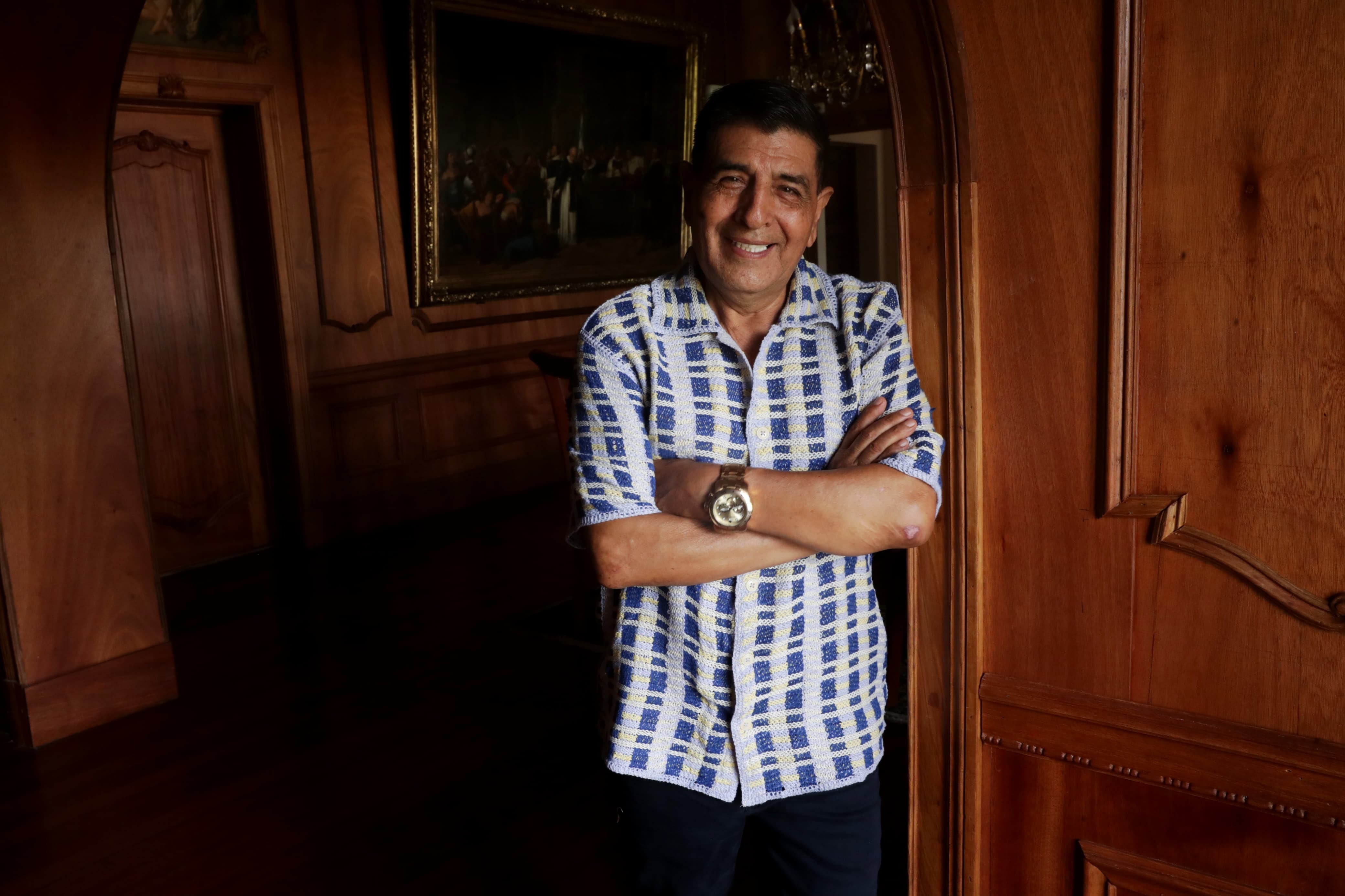 Nilver Huarac, productor y creador de sintonizados espacios musicales como "La movida de los sábados". (Foto: Alessandro Currarino)