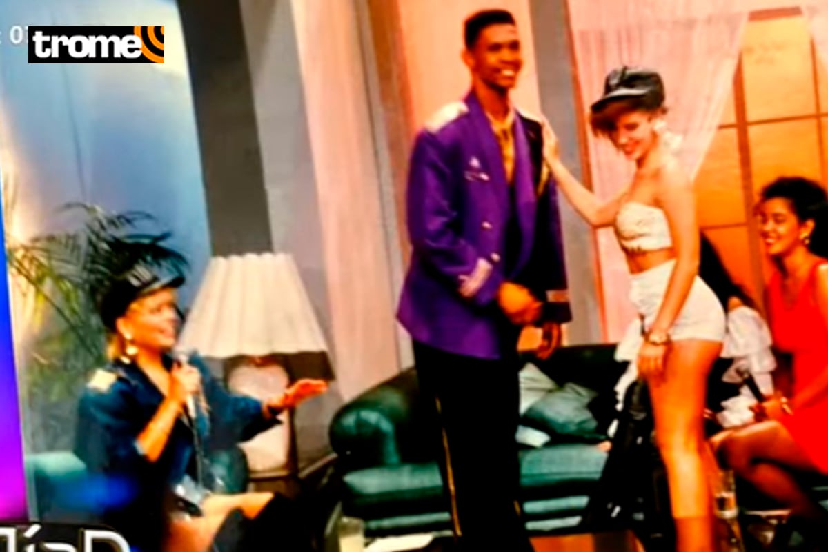 Evita Álvarez en 'Aló Gisela'.