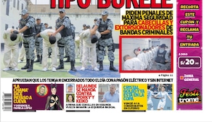 MÁS CÁRCELES TIPO BUKELE