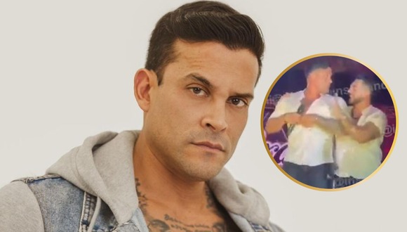 TROME - Christian Domínguez la pasa mal en concierto en el Vraem: Le tiraron latas de cerveza