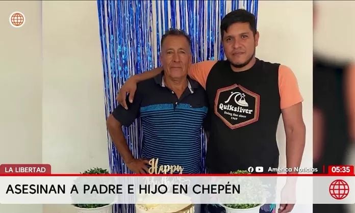 Asesinan a padre e hijo en establo de Chepén. Foto: América noticias