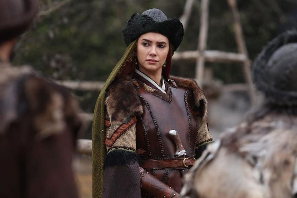 Leyla es Elçin en “Despertar: Grandes Selyúcidas” (Foto: Leyla Lydia Tuğutlu /Instagram)