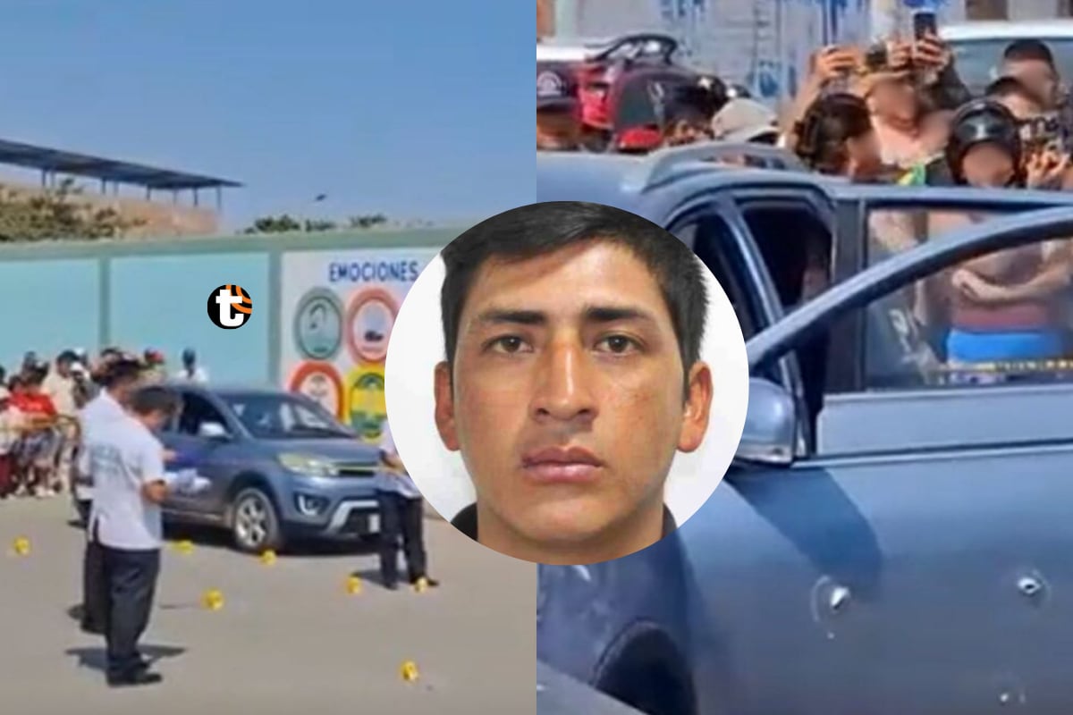 ¡Tragedia en Chimbote! Asesinan a balazos a padre de familia frente a colegio de su hijo