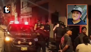 Trabajador de la Municipalidad del Rímac es asesinado a balazo por sicarios