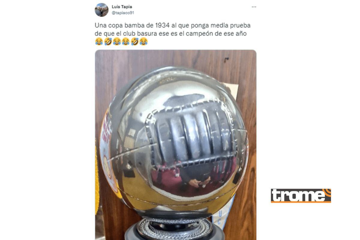 Luis Tapia generó polémica pr comentario sobre título de Universitario (@tapiaco21)