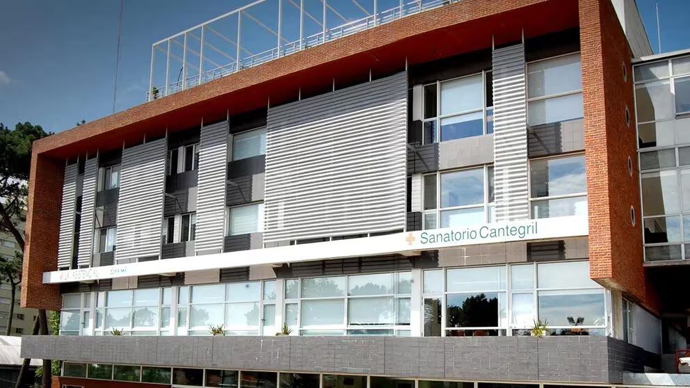 El Sanatorio Cantegril de Punta del Este, donde Ezequiel Lavezzi permanece en observación