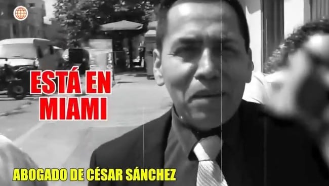 bogado de César Sánchez responde por su paradero tras denuncia de Naldy.