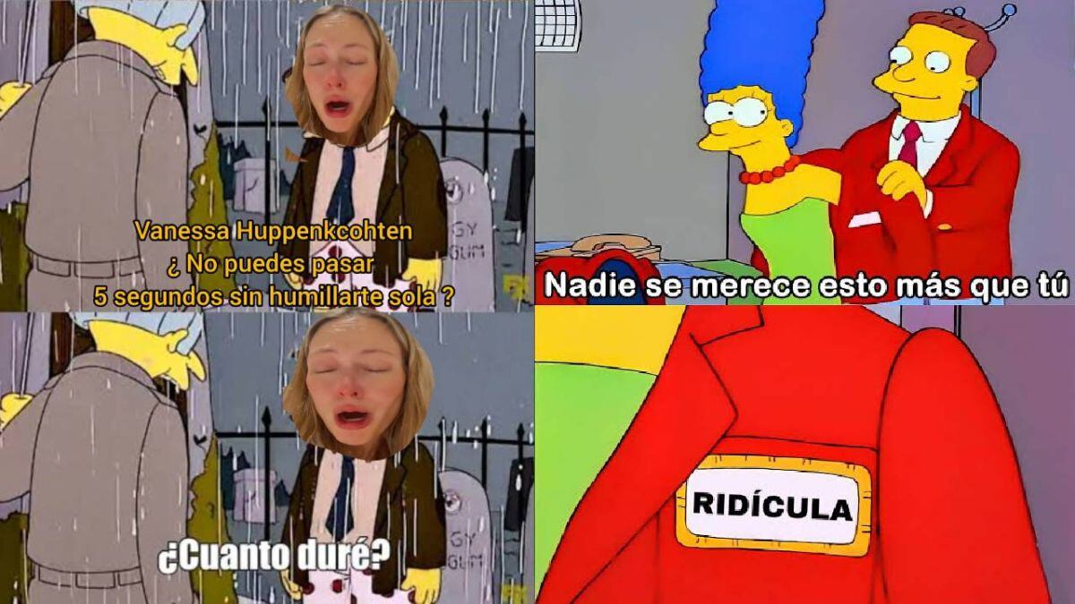 Le hicieron un meme de los Simpsons (Foto: Twitter)