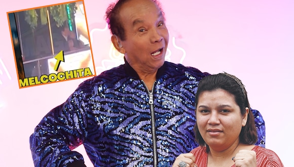 TROME | Melcochita ahora se luce abrazado con amiga de Monserrat (Magaly Tv)