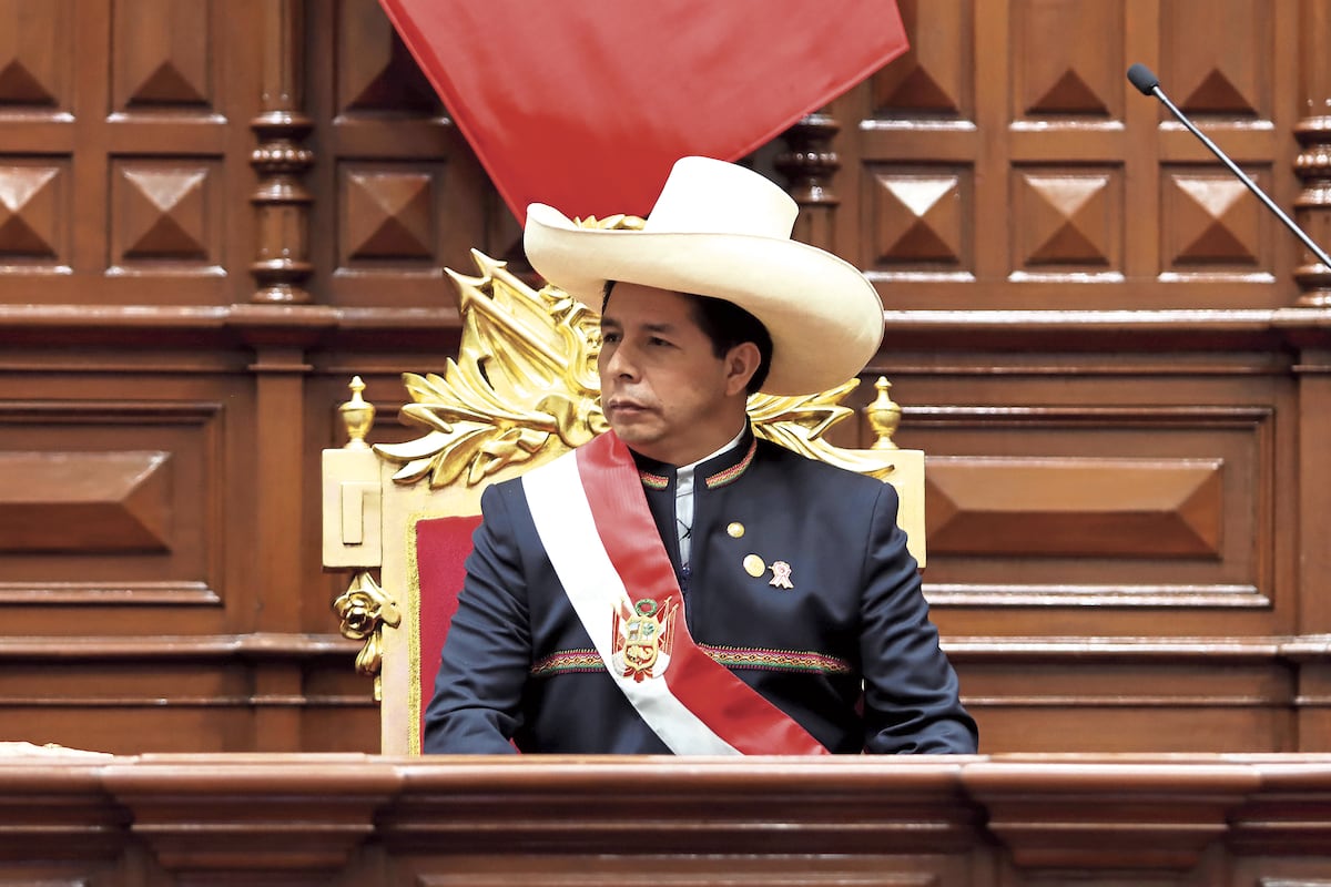Pedro Castillo fue presidente del Perú desde julio del 2021 hasta diciembre del 2022. (@photo.gec)