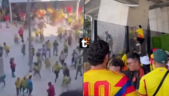 TROME | Disturbios en el Hard Rock Stadium (Redes sociales)