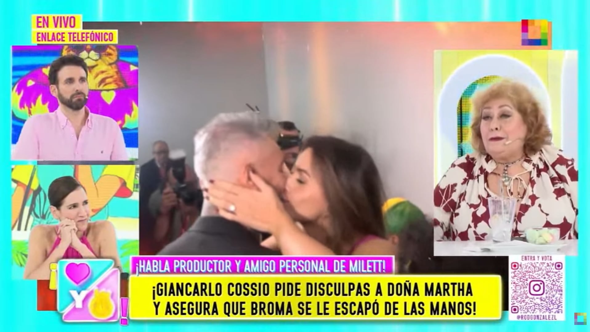 Madre de Milett se pronuncia tras rumores sobre su hija. (Fuente: Willax)