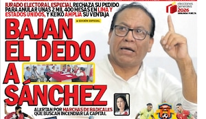 BAJAN EL DEDO A SÁNCHEZ